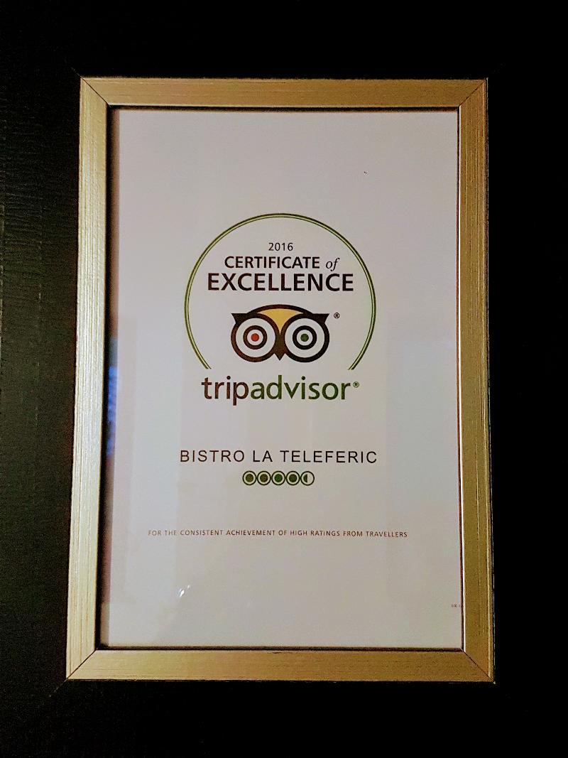 Bistro-Pension La Teleferic Sinaia Exteriör bild